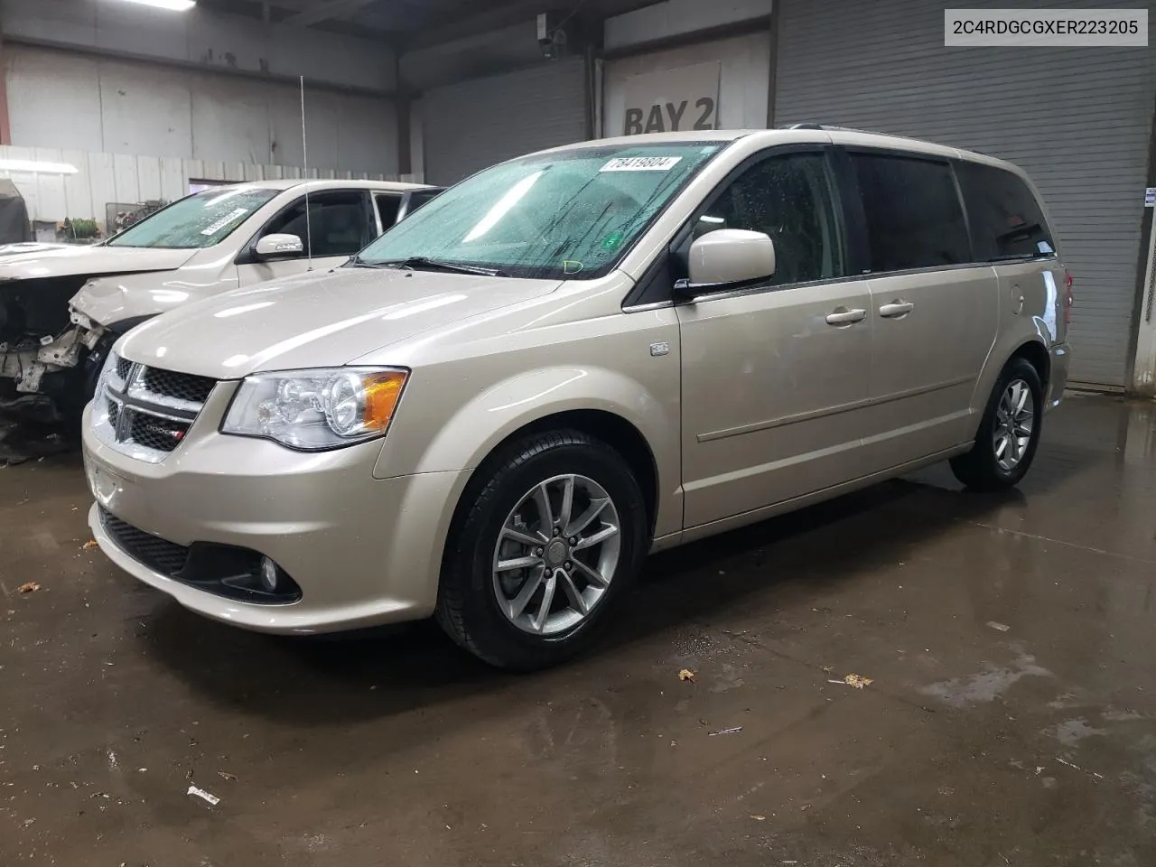 2014 Dodge Grand Caravan Sxt VIN: 2C4RDGCGXER223205 Lot: 78419804