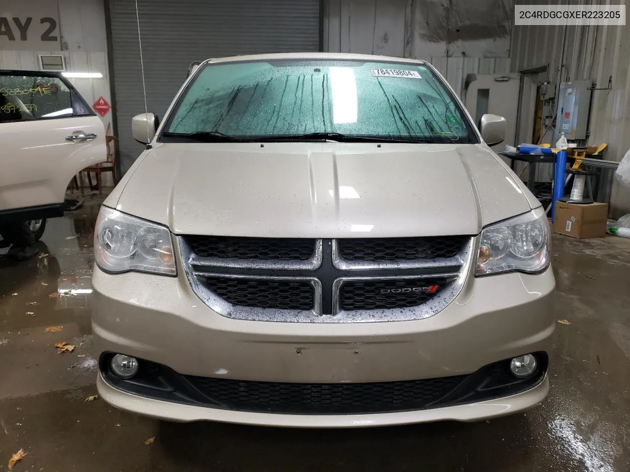 2014 Dodge Grand Caravan Sxt VIN: 2C4RDGCGXER223205 Lot: 78419804