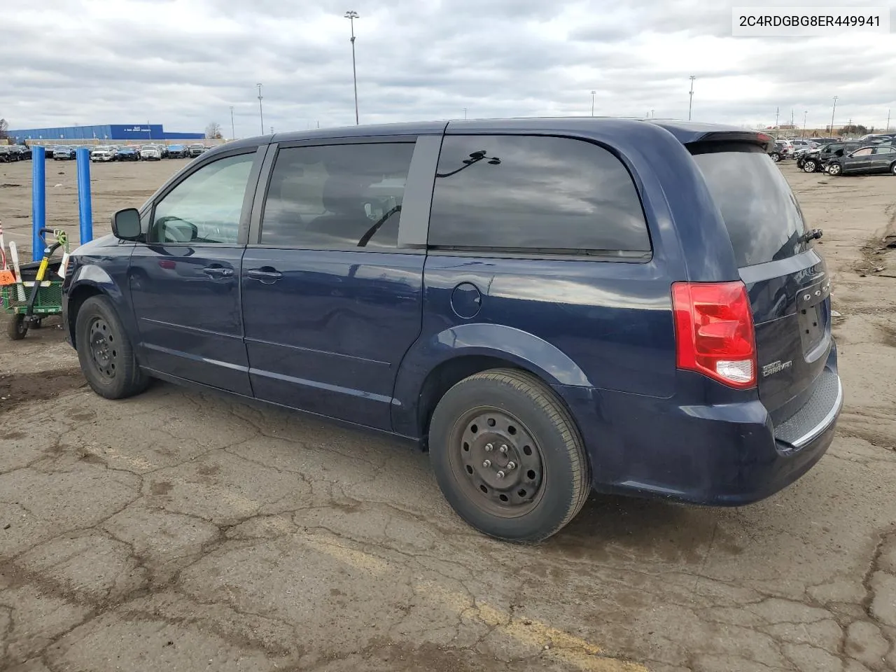 2014 Dodge Grand Caravan Se VIN: 2C4RDGBG8ER449941 Lot: 78471644