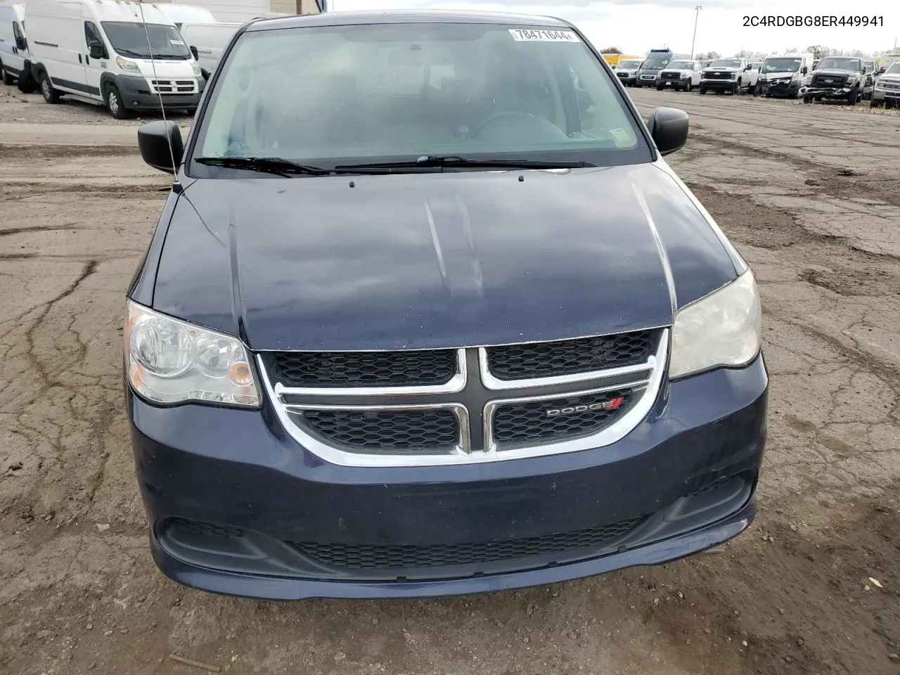 2C4RDGBG8ER449941 2014 Dodge Grand Caravan Se