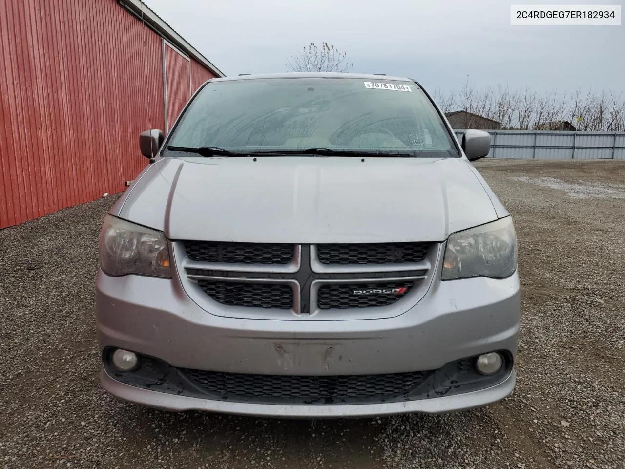 2014 Dodge Grand Caravan R/T VIN: 2C4RDGEG7ER182934 Lot: 78781704