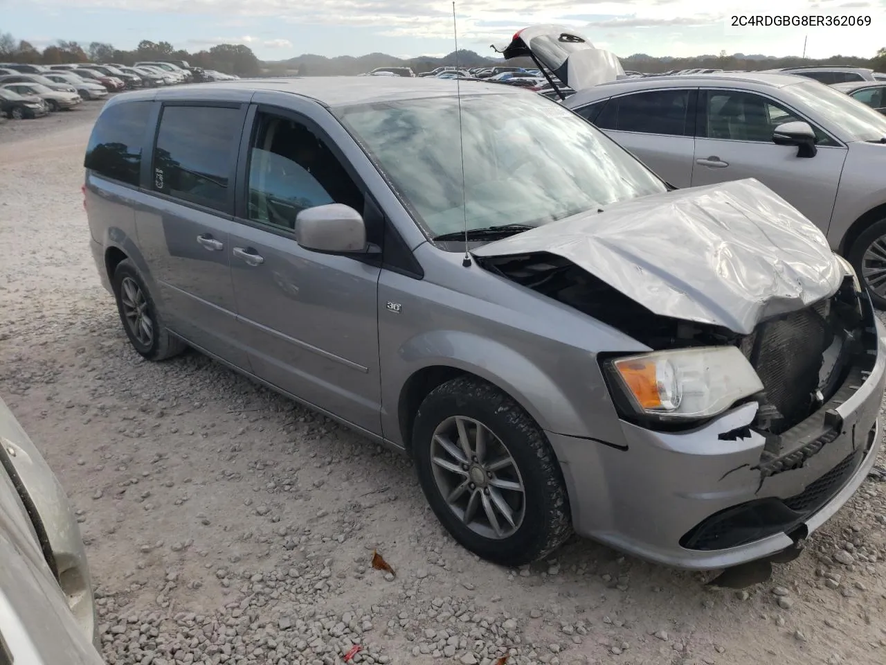 2014 Dodge Grand Caravan Se VIN: 2C4RDGBG8ER362069 Lot: 78893834