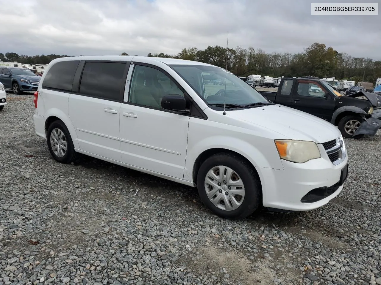 2014 Dodge Grand Caravan Se VIN: 2C4RDGBG5ER339705 Lot: 79269034