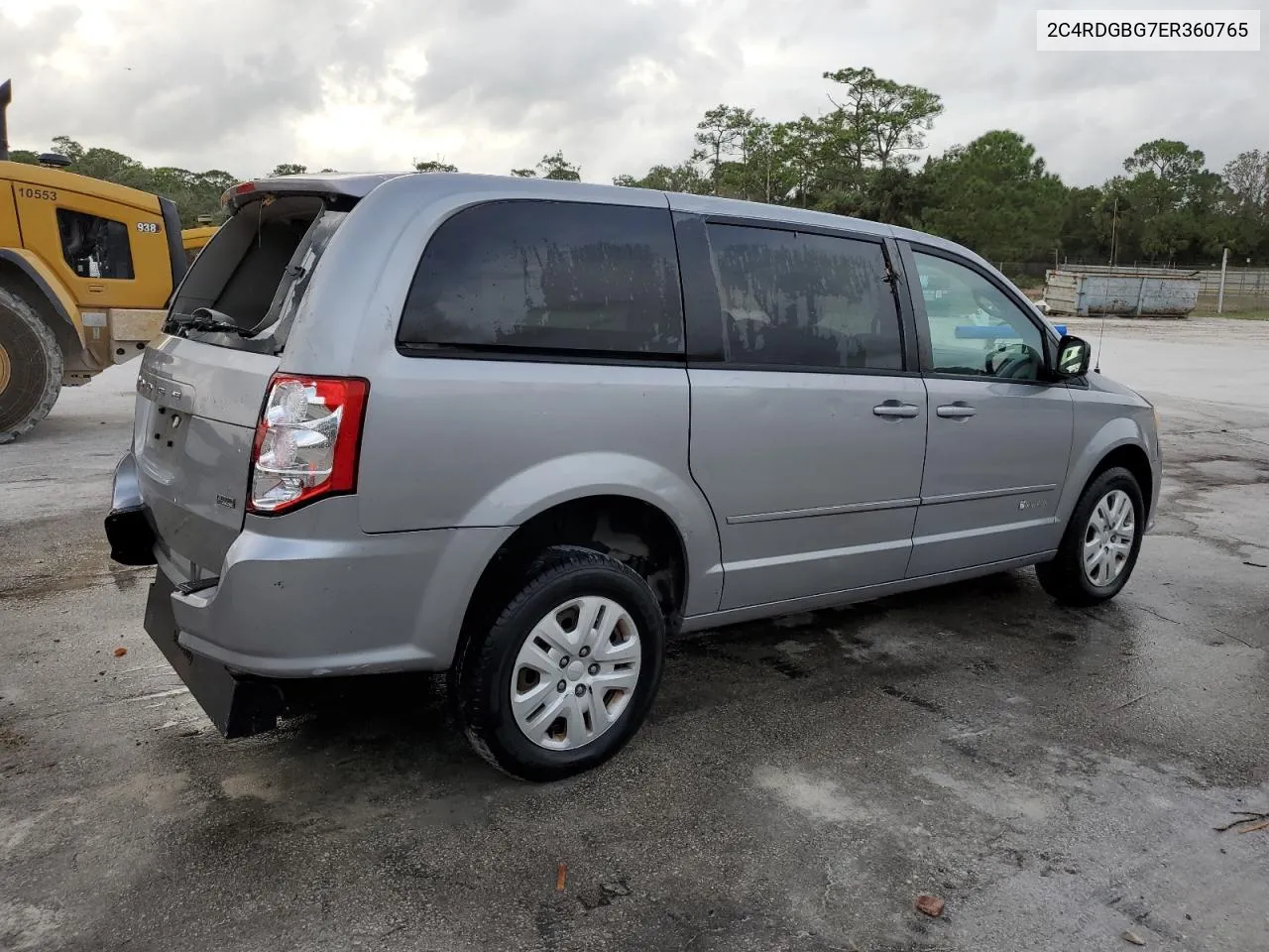 2014 Dodge Grand Caravan Se VIN: 2C4RDGBG7ER360765 Lot: 79337164