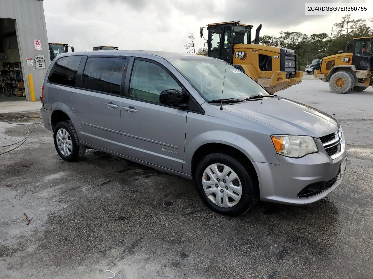 2014 Dodge Grand Caravan Se VIN: 2C4RDGBG7ER360765 Lot: 79337164