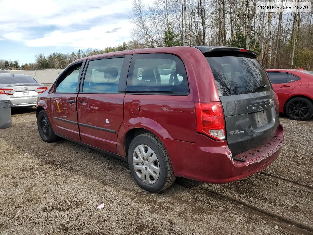 2014 Dodge Grand Caravan Se VIN: 2C4RDGBG5ER148270 Lot: 79610774