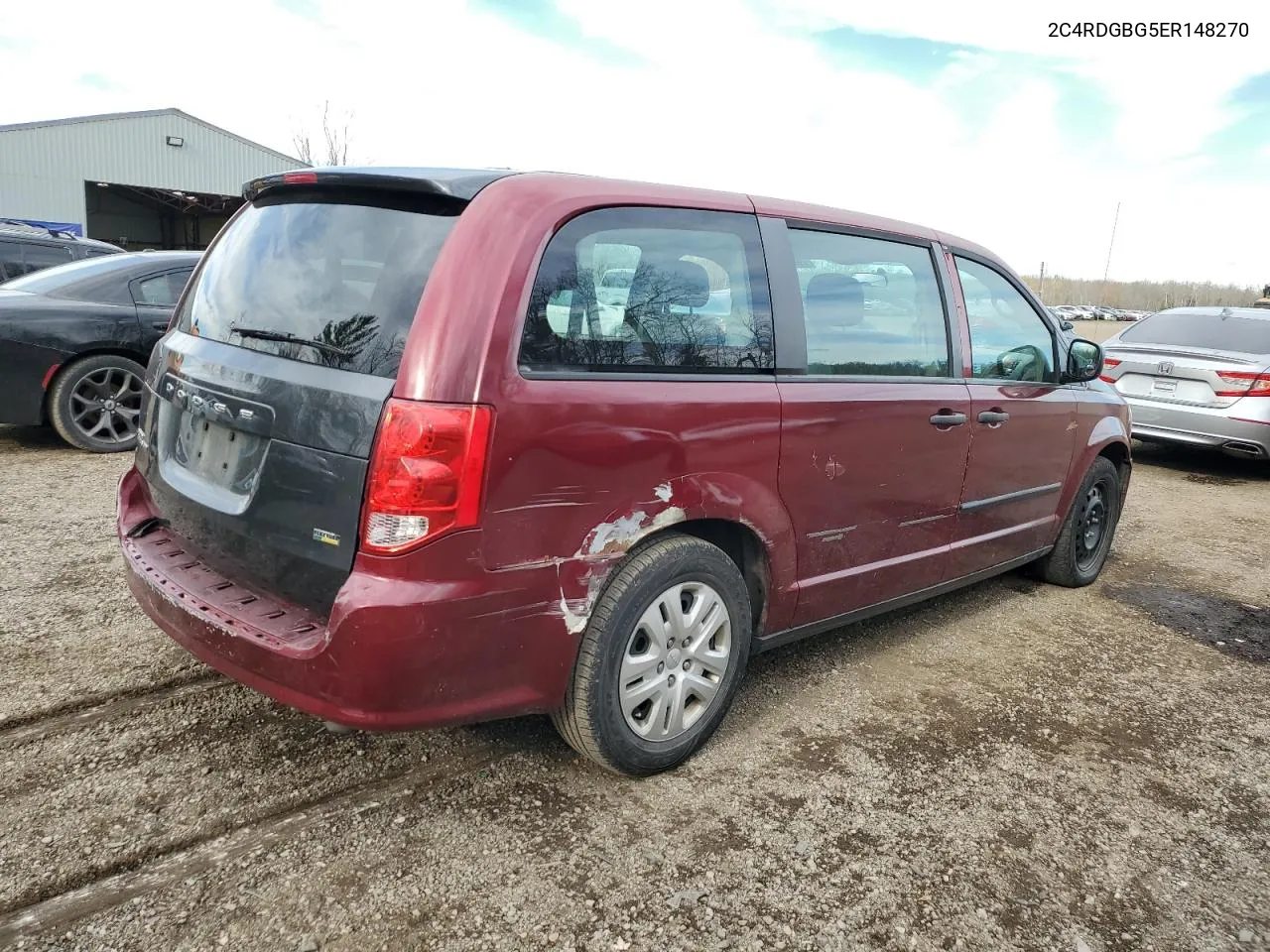 2014 Dodge Grand Caravan Se VIN: 2C4RDGBG5ER148270 Lot: 79610774