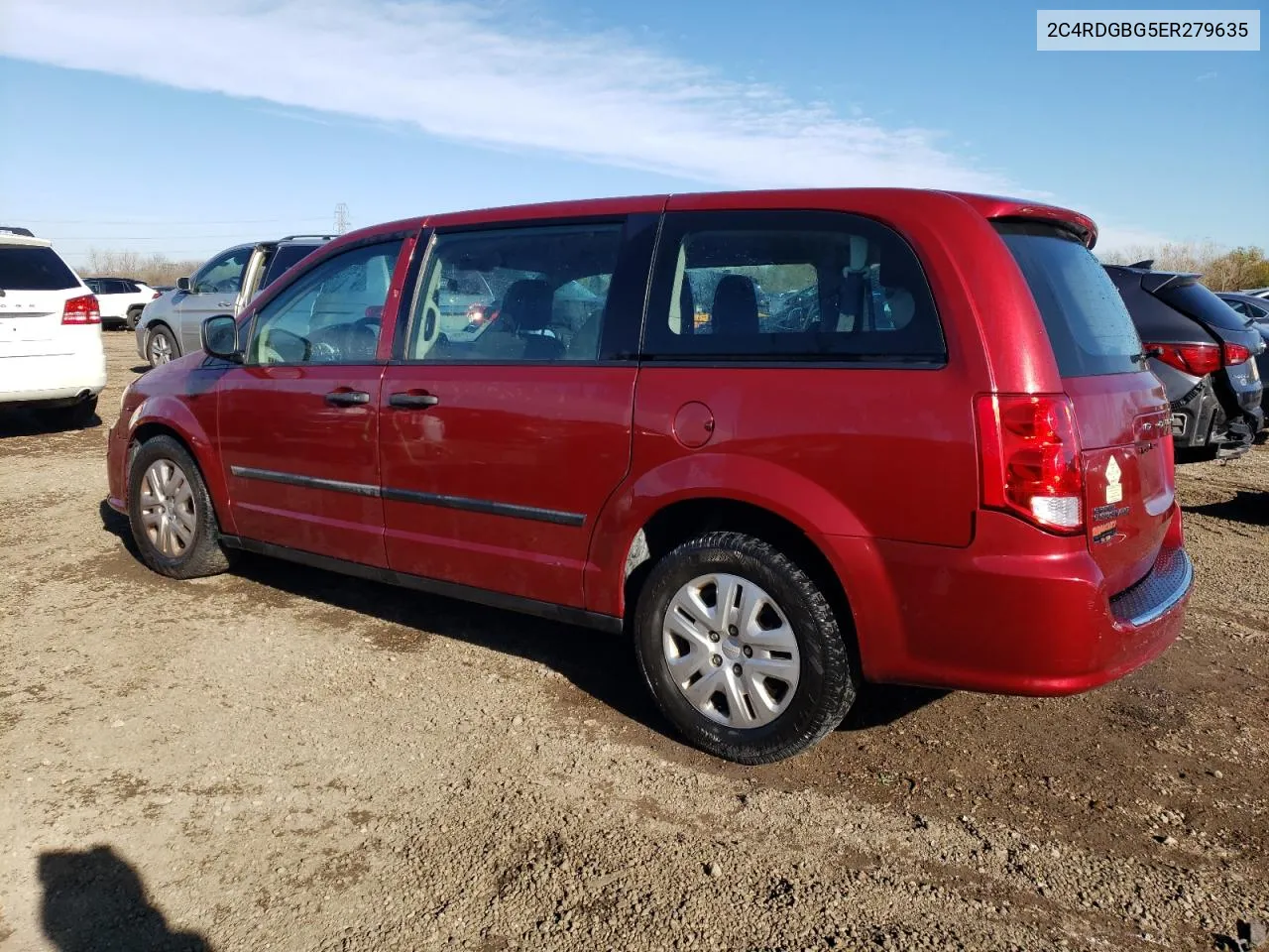 2014 Dodge Grand Caravan Se VIN: 2C4RDGBG5ER279635 Lot: 79802744