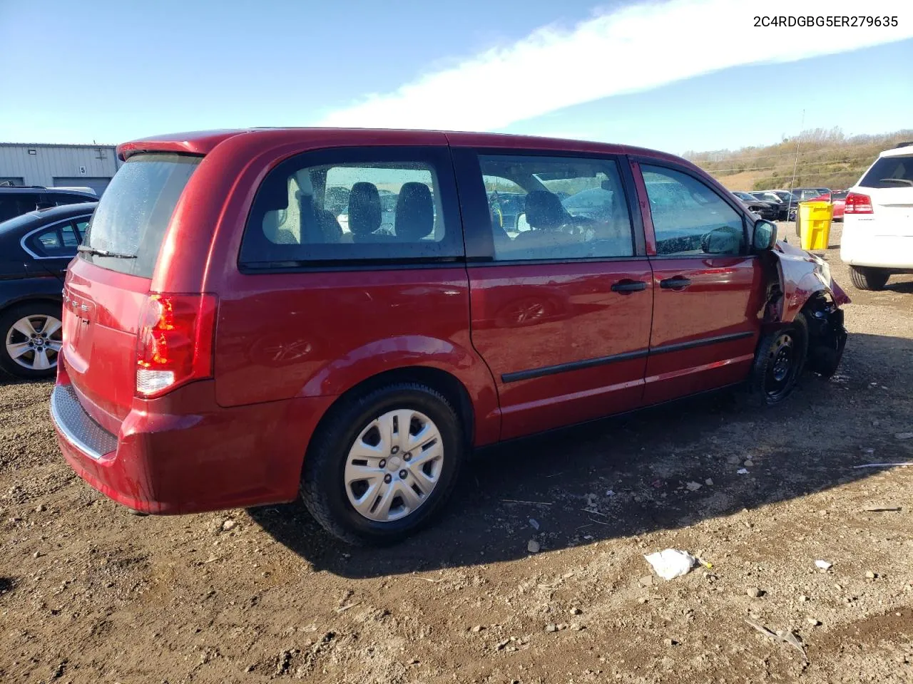 2014 Dodge Grand Caravan Se VIN: 2C4RDGBG5ER279635 Lot: 79802744