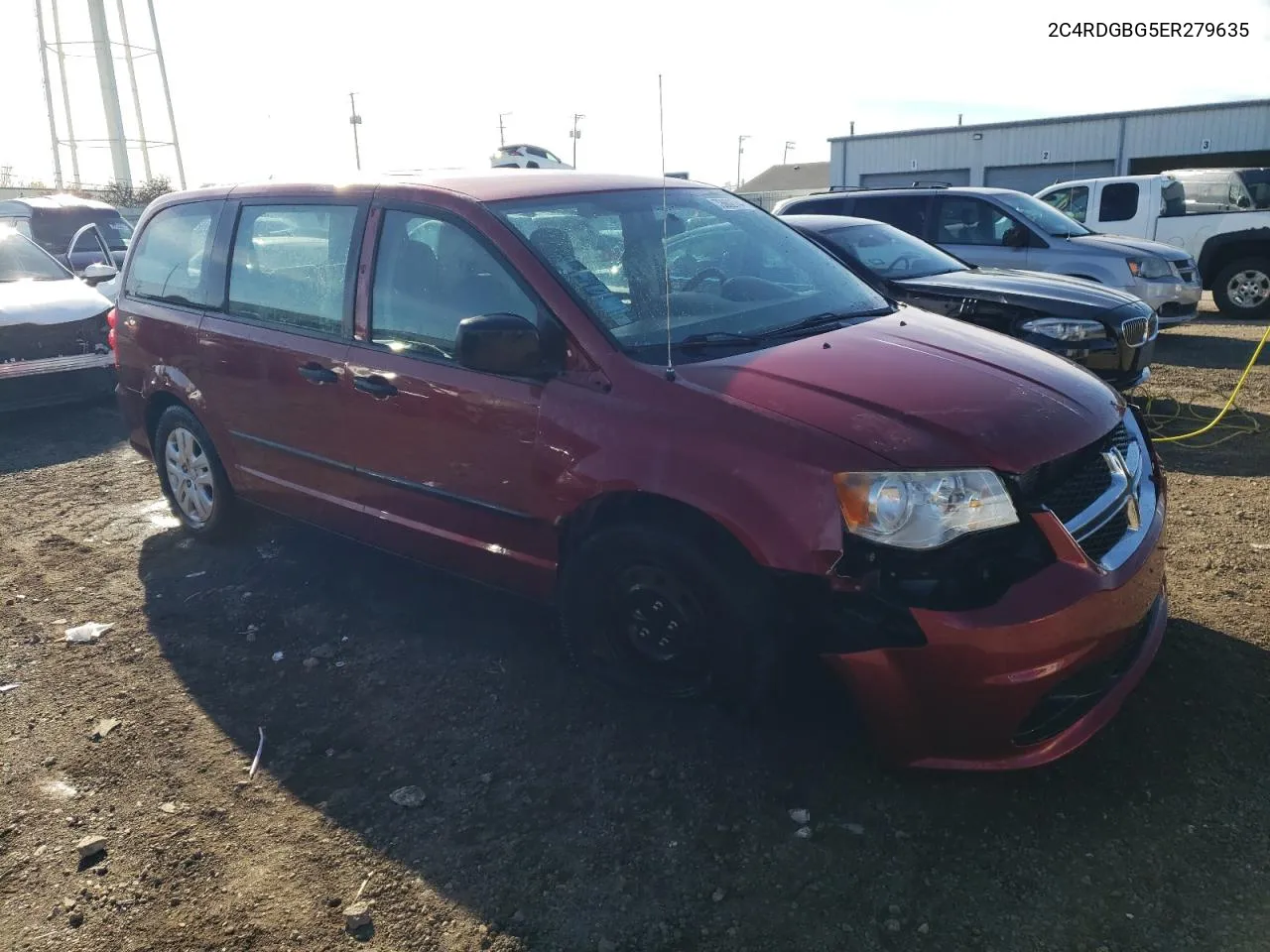 2014 Dodge Grand Caravan Se VIN: 2C4RDGBG5ER279635 Lot: 79802744