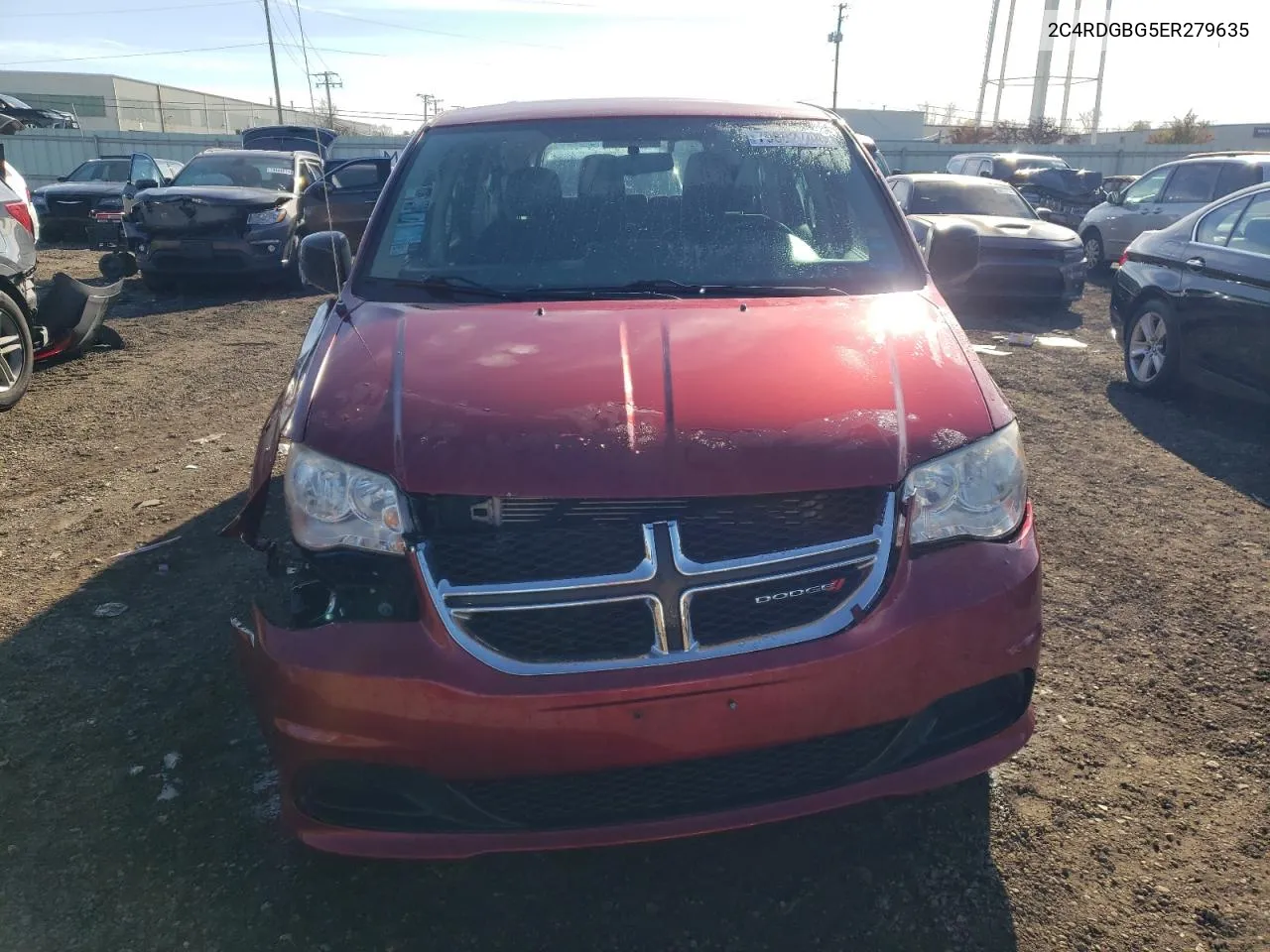 2014 Dodge Grand Caravan Se VIN: 2C4RDGBG5ER279635 Lot: 79802744