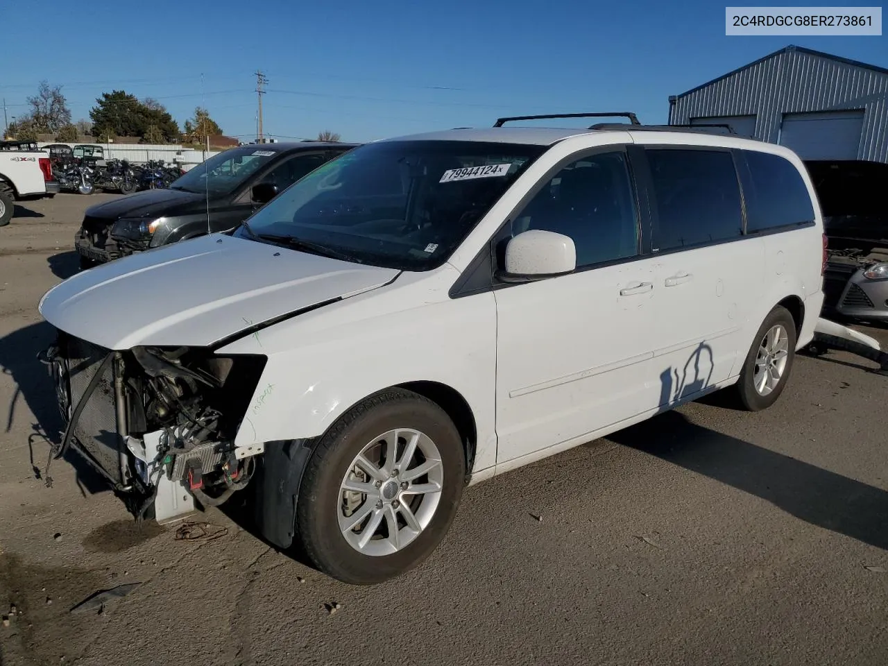 2014 Dodge Grand Caravan Sxt VIN: 2C4RDGCG8ER273861 Lot: 79944124