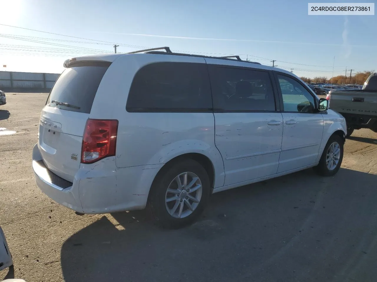 2014 Dodge Grand Caravan Sxt VIN: 2C4RDGCG8ER273861 Lot: 79944124