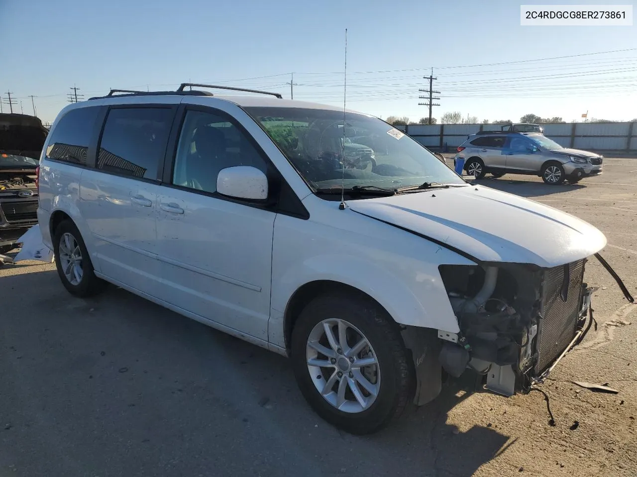 2014 Dodge Grand Caravan Sxt VIN: 2C4RDGCG8ER273861 Lot: 79944124