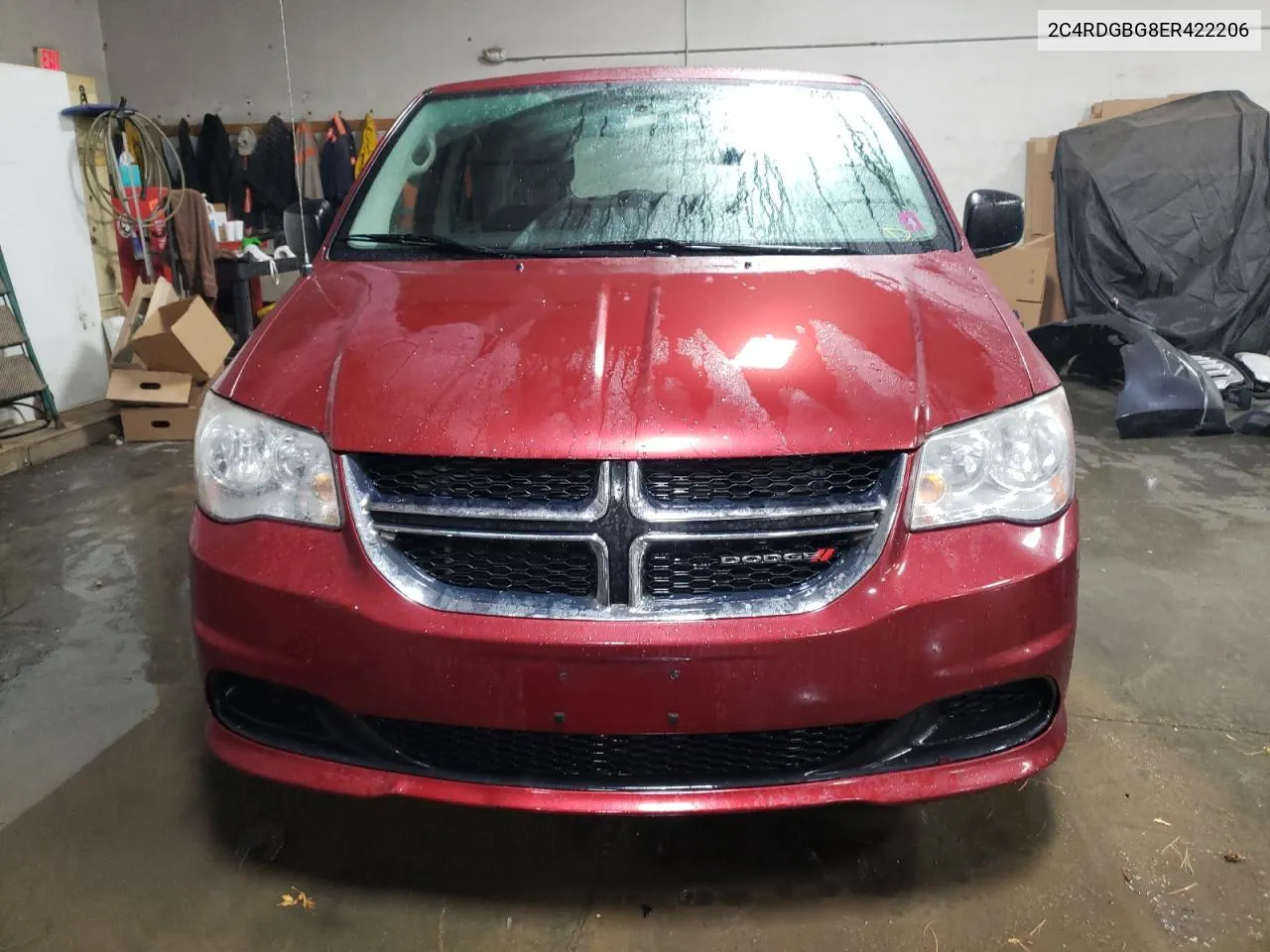 2014 Dodge Grand Caravan Se VIN: 2C4RDGBG8ER422206 Lot: 80018754