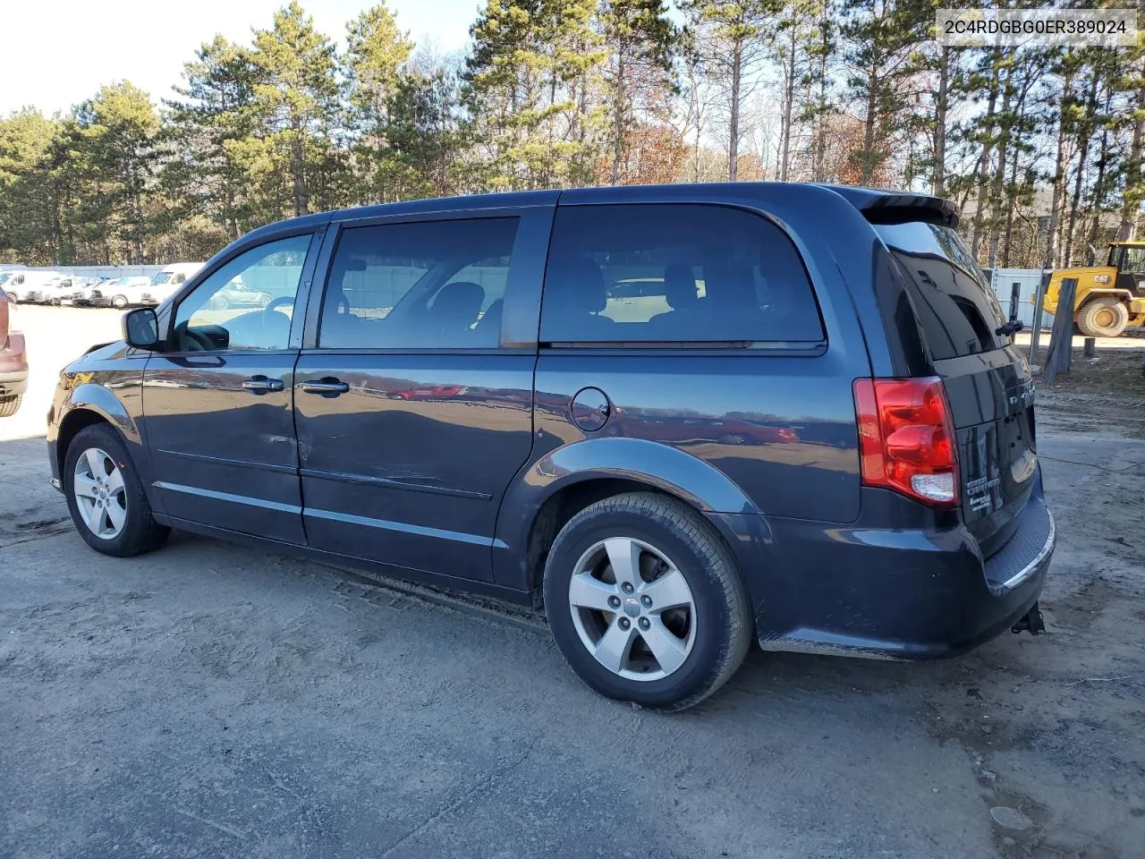 2014 Dodge Grand Caravan Se VIN: 2C4RDGBG0ER389024 Lot: 80026854