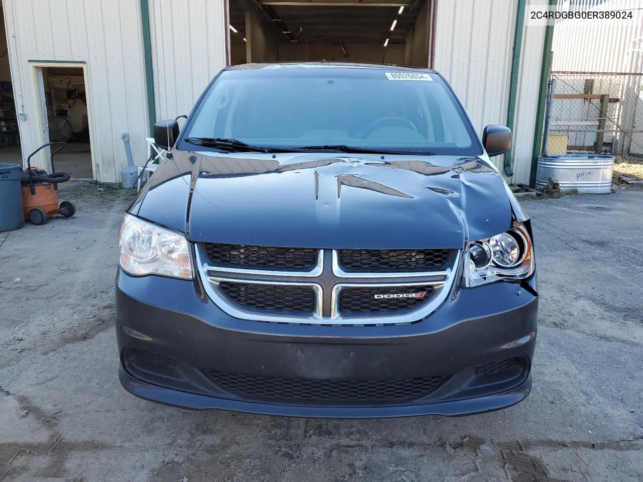 2014 Dodge Grand Caravan Se VIN: 2C4RDGBG0ER389024 Lot: 80026854