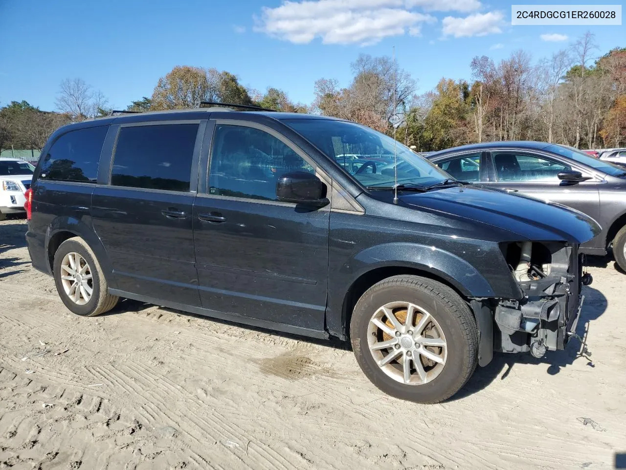 2014 Dodge Grand Caravan Sxt VIN: 2C4RDGCG1ER260028 Lot: 80027654