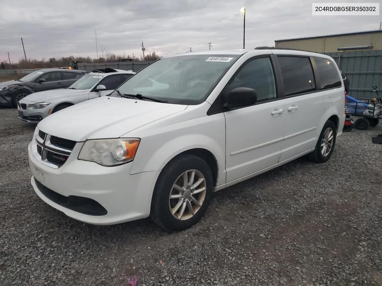 2014 Dodge Grand Caravan Se VIN: 2C4RDGBG5ER350302 Lot: 80087844