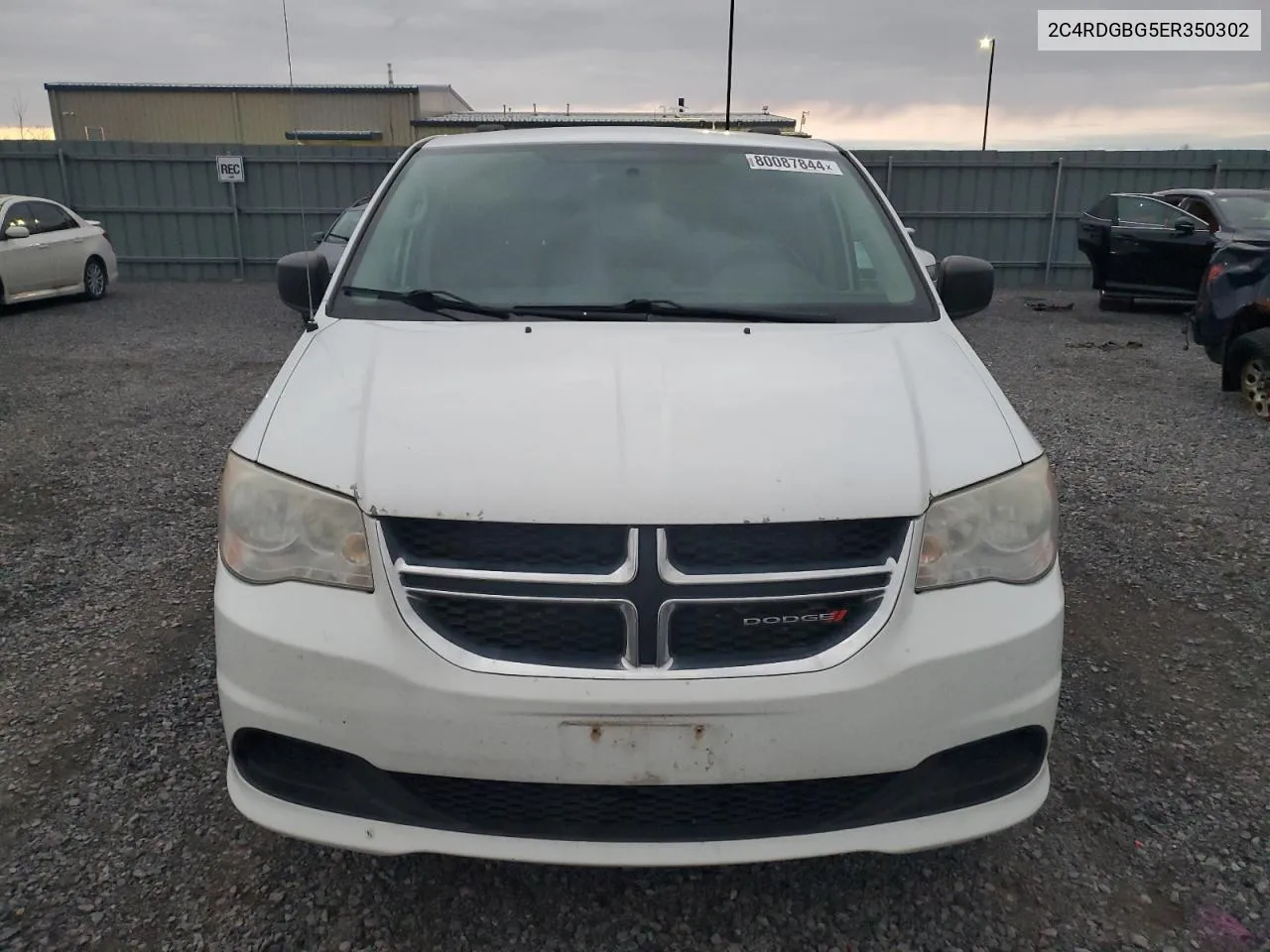 2014 Dodge Grand Caravan Se VIN: 2C4RDGBG5ER350302 Lot: 80087844