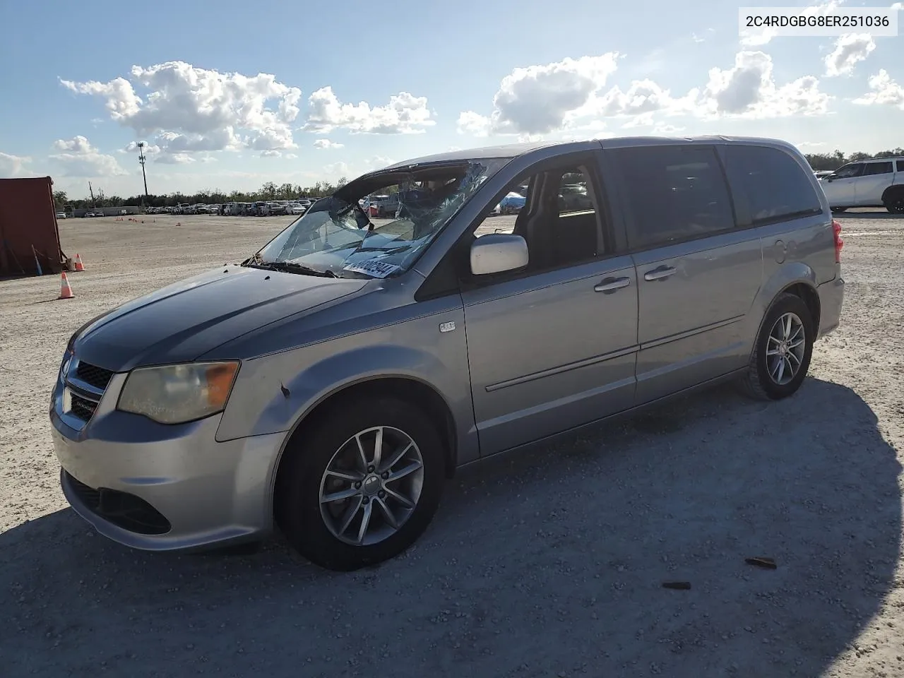 2014 Dodge Grand Caravan Se VIN: 2C4RDGBG8ER251036 Lot: 80302944