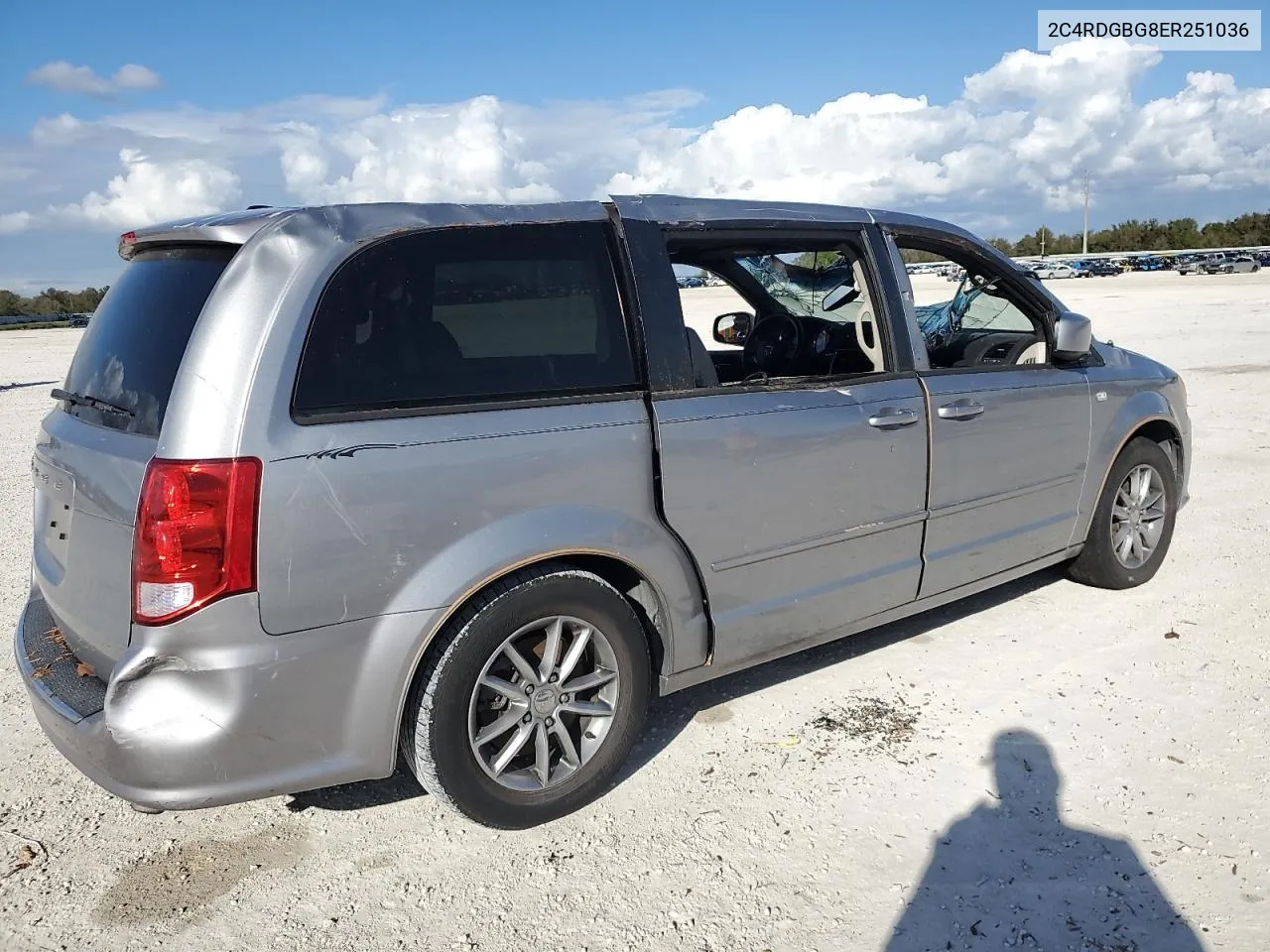 2014 Dodge Grand Caravan Se VIN: 2C4RDGBG8ER251036 Lot: 80302944