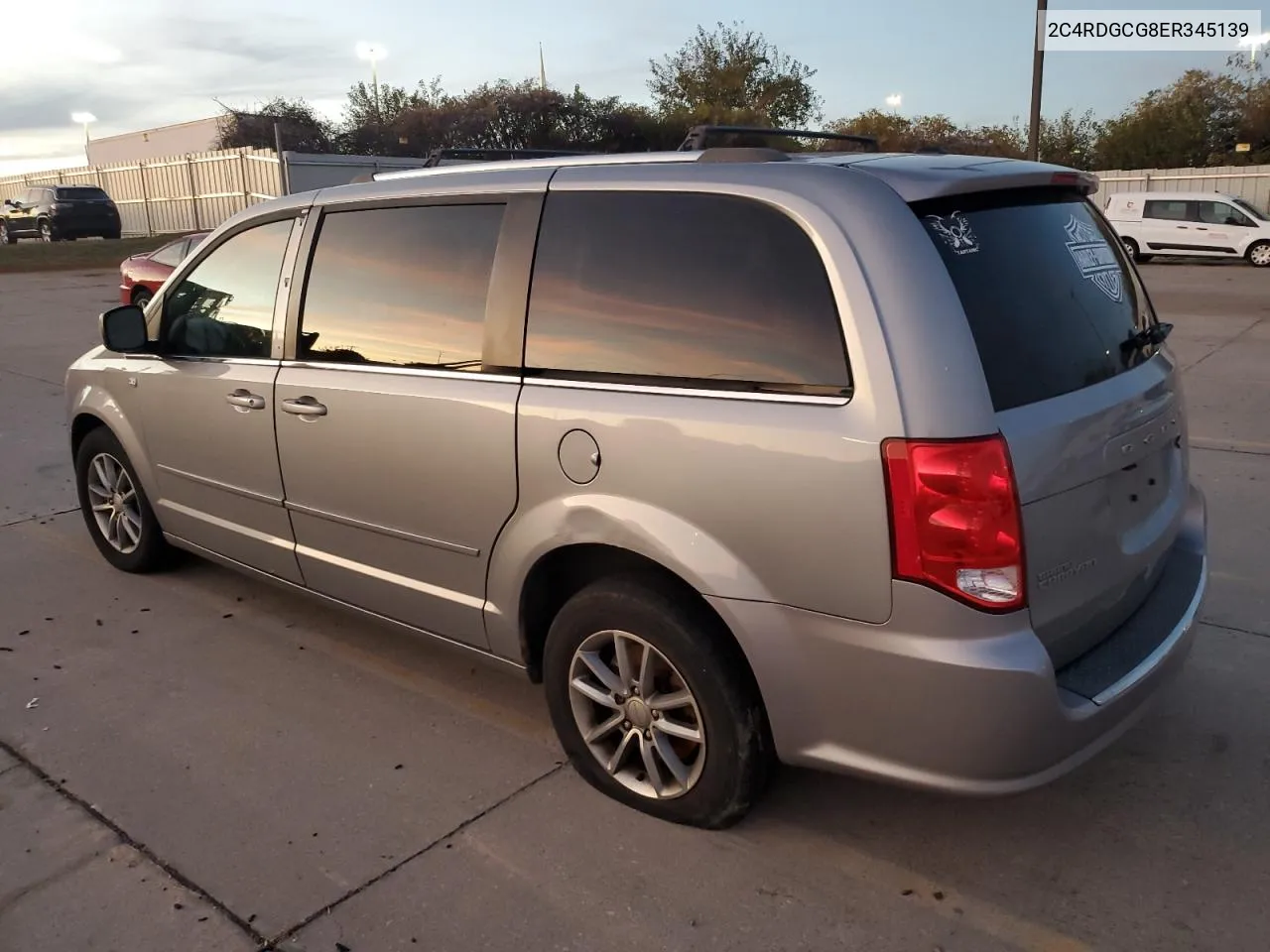 2014 Dodge Grand Caravan Sxt VIN: 2C4RDGCG8ER345139 Lot: 80422644