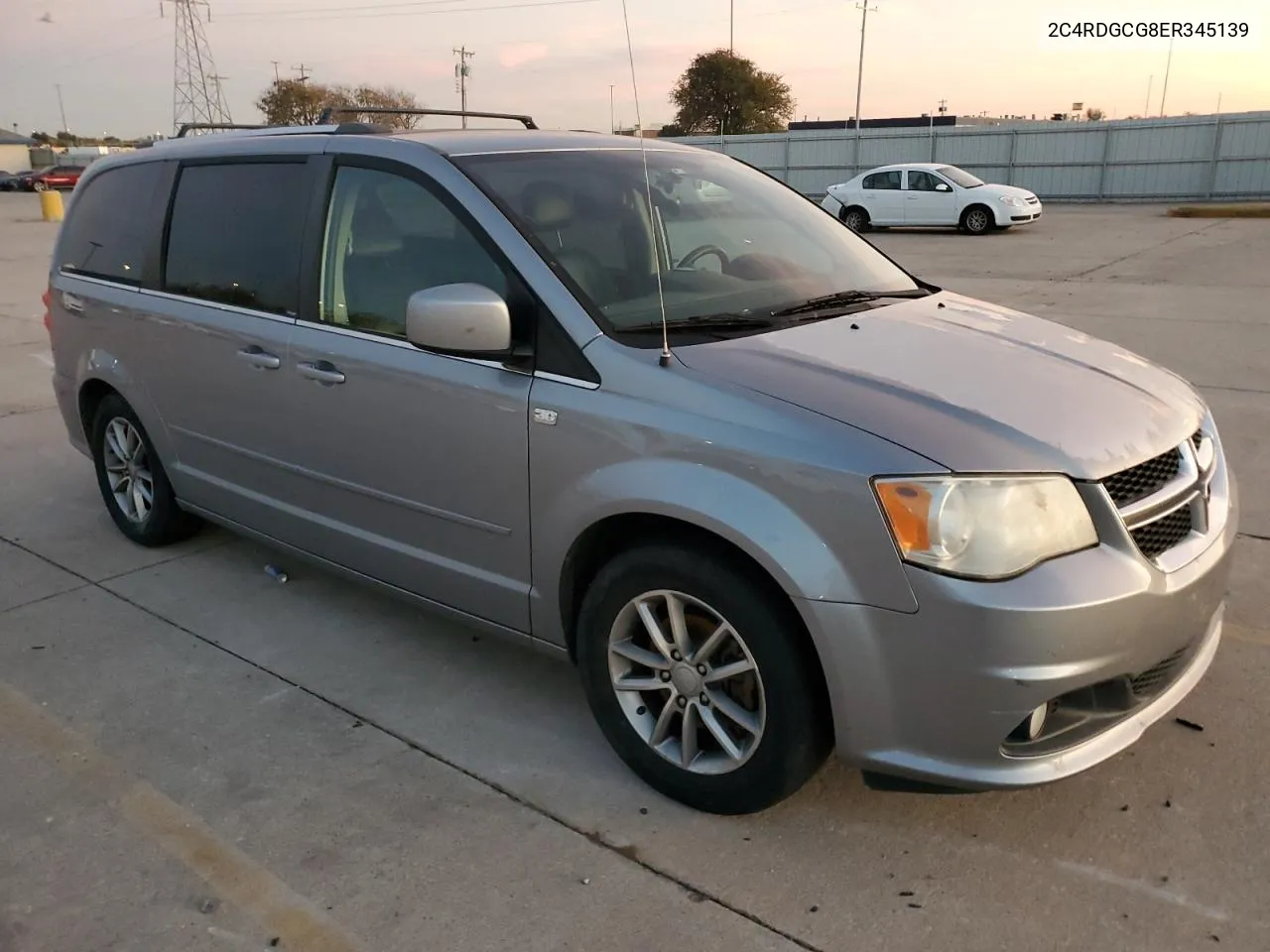 2014 Dodge Grand Caravan Sxt VIN: 2C4RDGCG8ER345139 Lot: 80422644