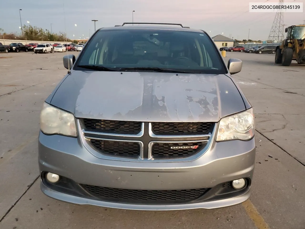 2014 Dodge Grand Caravan Sxt VIN: 2C4RDGCG8ER345139 Lot: 80422644