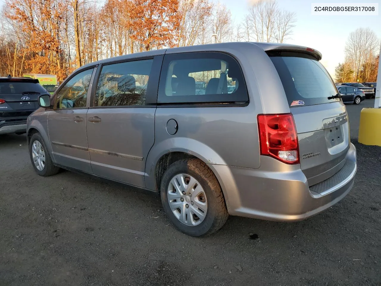 2014 Dodge Grand Caravan Se VIN: 2C4RDGBG5ER317008 Lot: 80492824