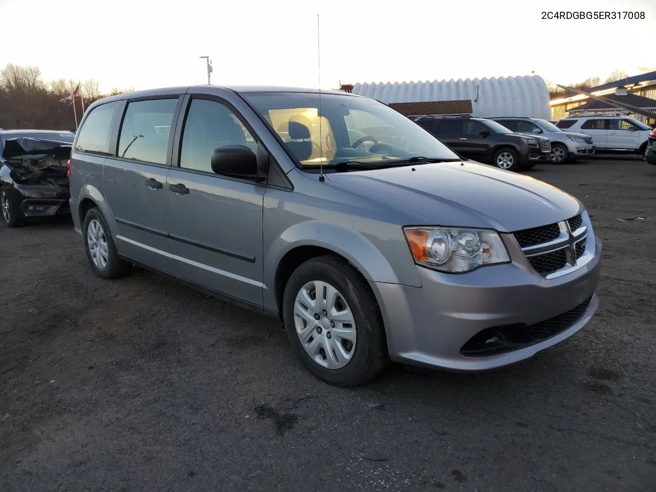 2014 Dodge Grand Caravan Se VIN: 2C4RDGBG5ER317008 Lot: 80492824