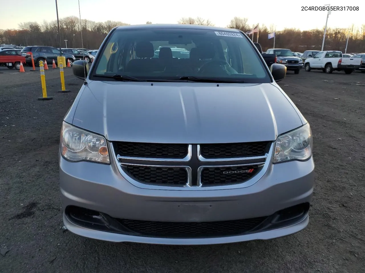 2014 Dodge Grand Caravan Se VIN: 2C4RDGBG5ER317008 Lot: 80492824