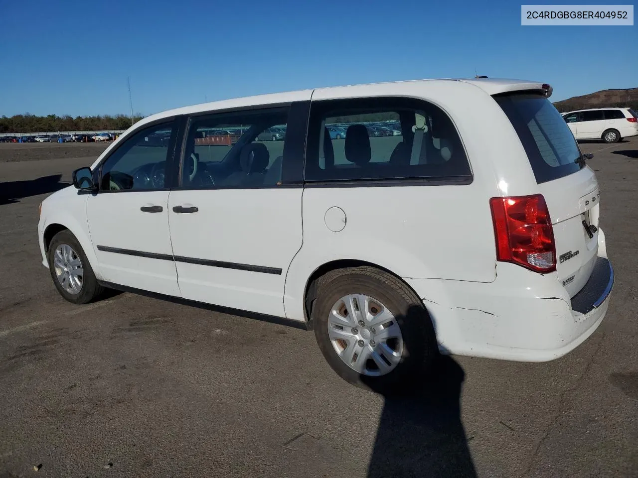 2014 Dodge Grand Caravan Se VIN: 2C4RDGBG8ER404952 Lot: 80588974