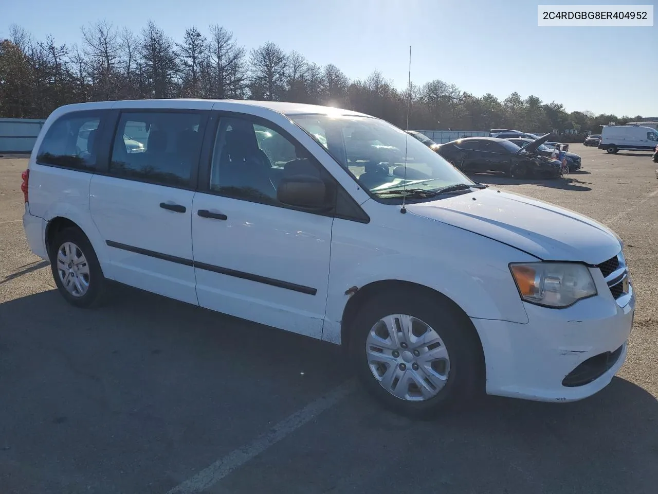 2014 Dodge Grand Caravan Se VIN: 2C4RDGBG8ER404952 Lot: 80588974