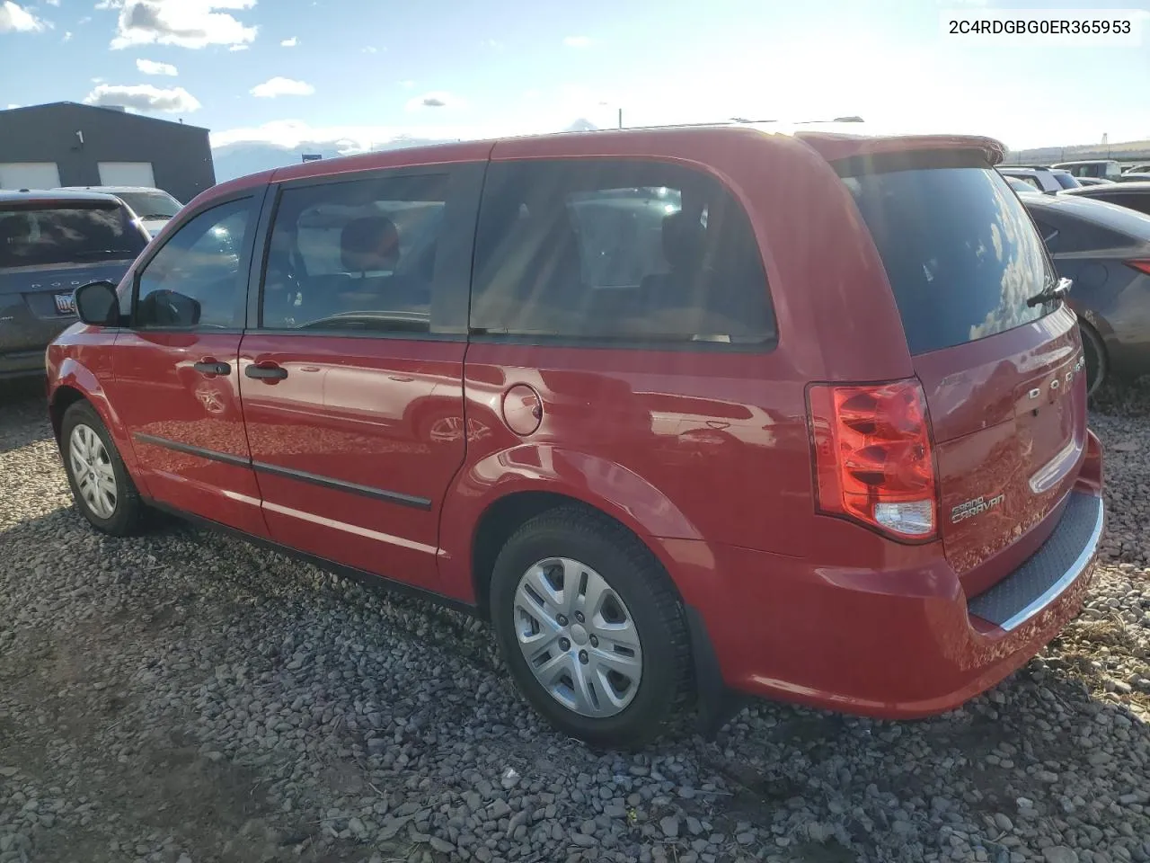 2014 Dodge Grand Caravan Se VIN: 2C4RDGBG0ER365953 Lot: 81377014