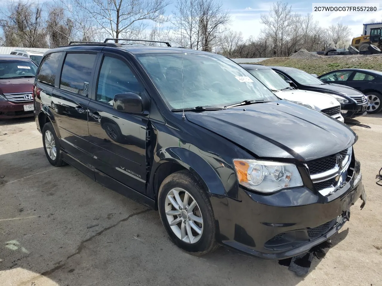 2C7WDGCG7FR557280 2015 Dodge Grand Caravan Sxt