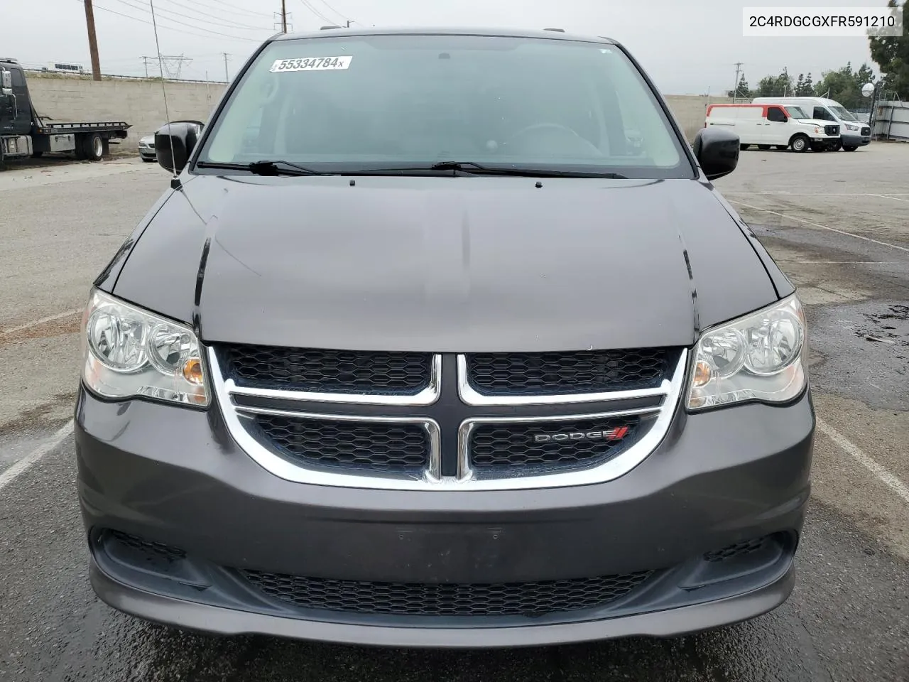 2015 Dodge Grand Caravan Sxt VIN: 2C4RDGCGXFR591210 Lot: 55334784