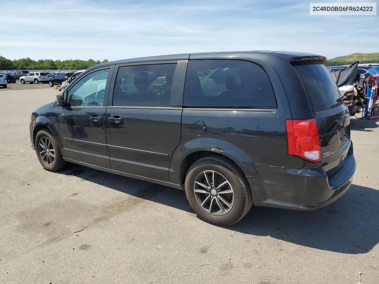 2C4RDGBG6FR624222 2015 Dodge Grand Caravan Se