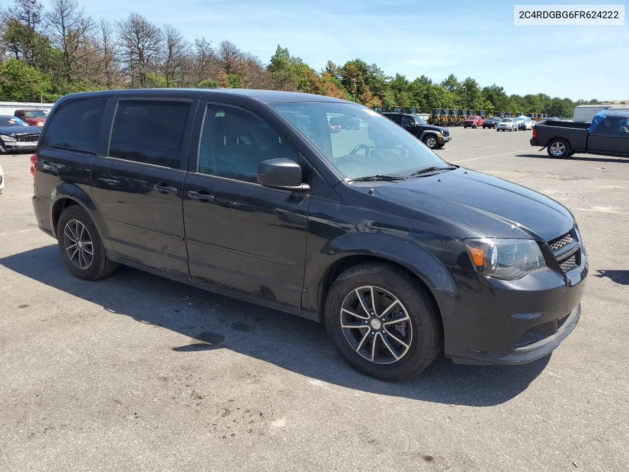 2C4RDGBG6FR624222 2015 Dodge Grand Caravan Se