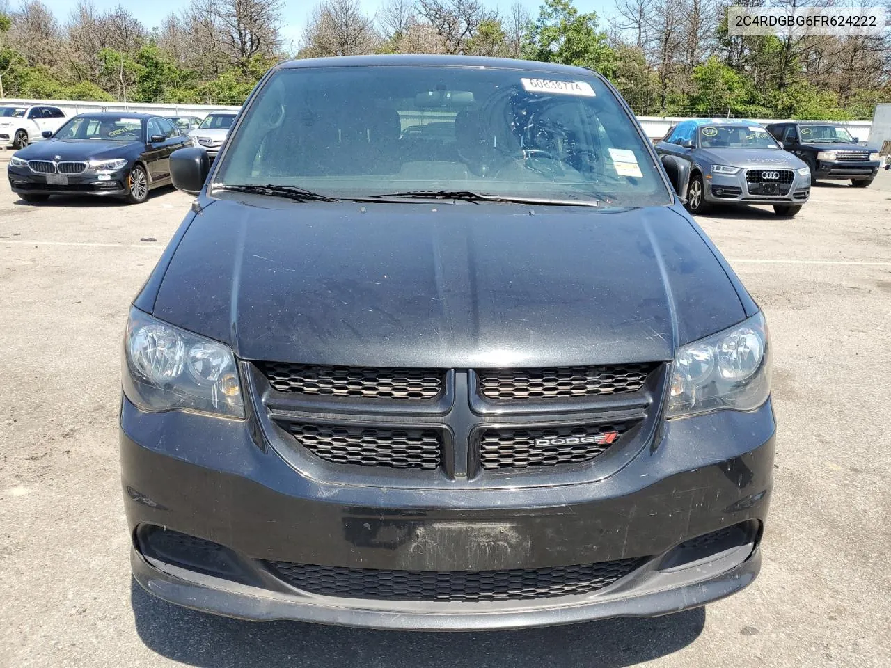 2015 Dodge Grand Caravan Se VIN: 2C4RDGBG6FR624222 Lot: 60838774