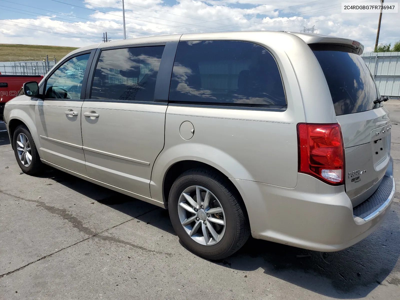 2C4RDGBG7FR736947 2015 Dodge Grand Caravan Se