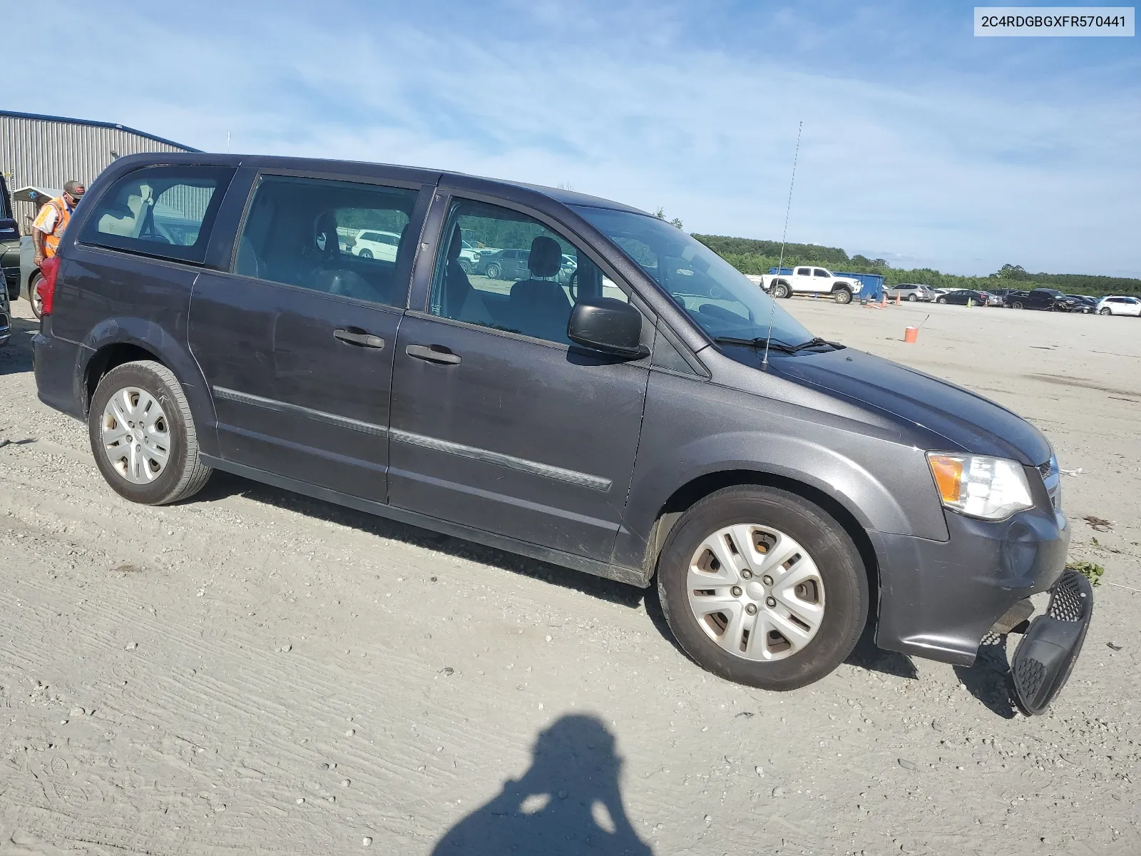 2C4RDGBGXFR570441 2015 Dodge Grand Caravan Se