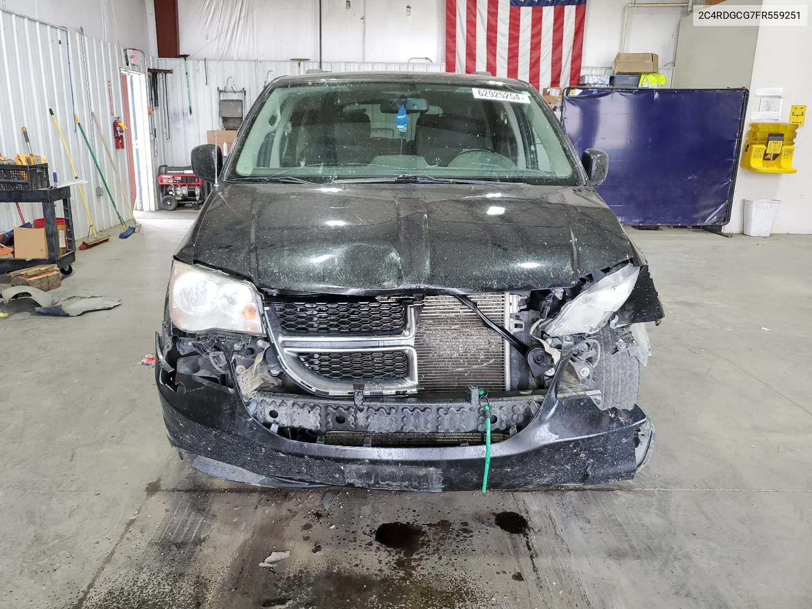 2C4RDGCG7FR559251 2015 Dodge Grand Caravan Sxt