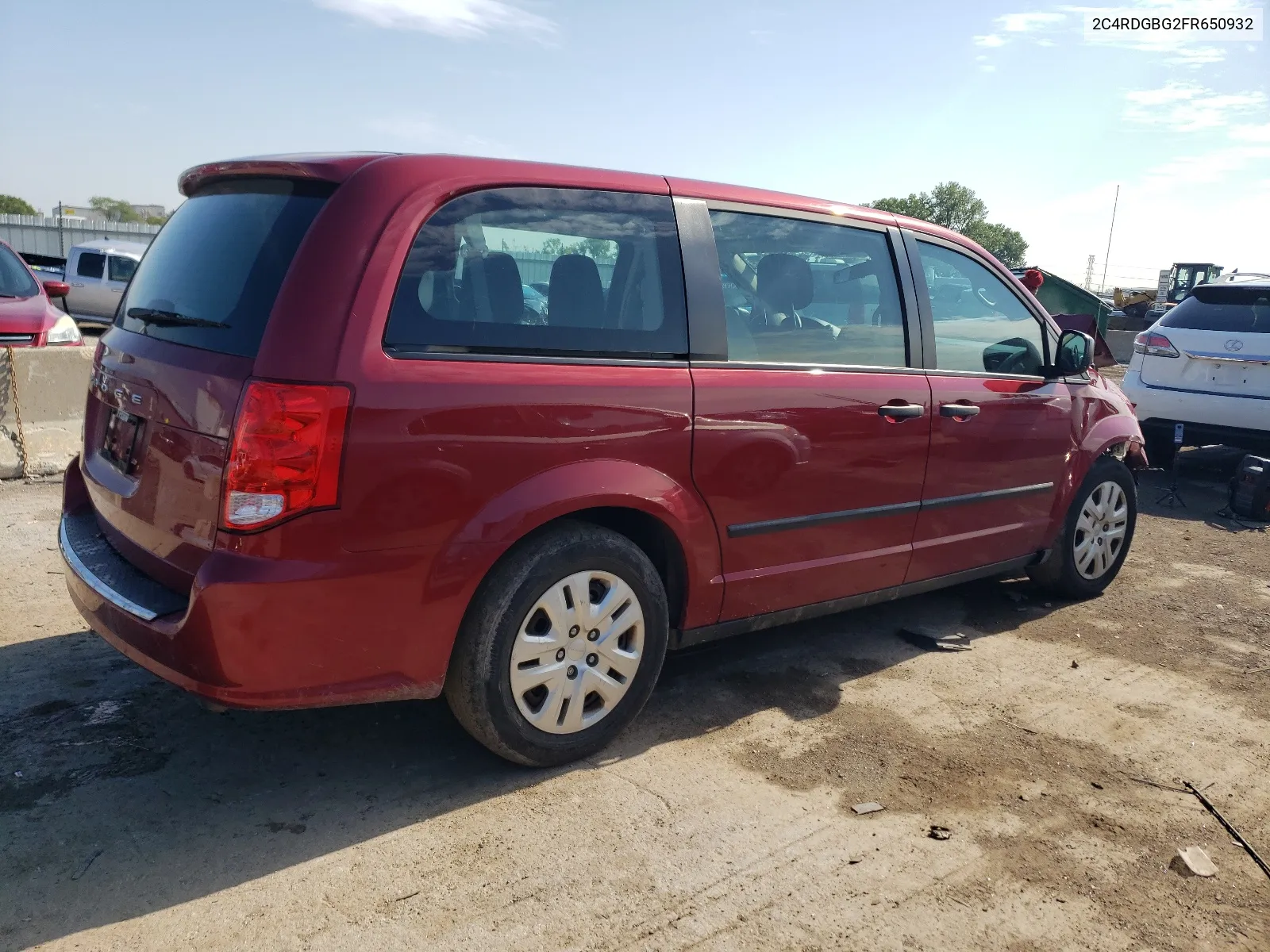 2C4RDGBG2FR650932 2015 Dodge Grand Caravan Se