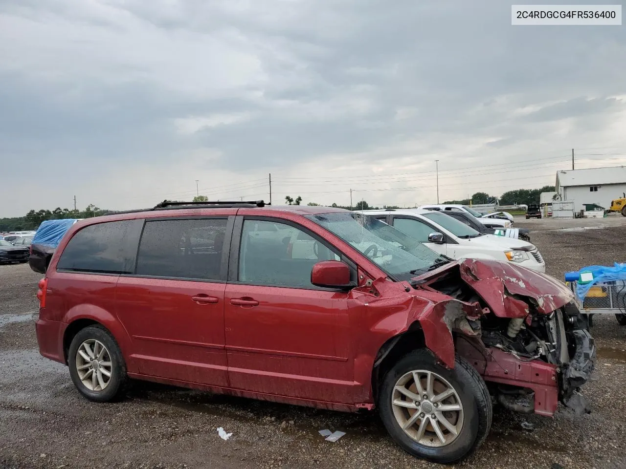 2015 Dodge Grand Caravan Sxt VIN: 2C4RDGCG4FR536400 Lot: 63384114