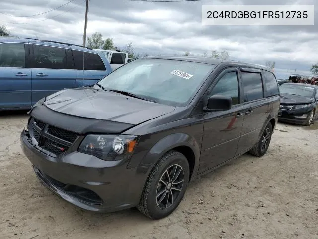 2015 Dodge Grand Caravan Se VIN: 2C4RDGBG1FR512735 Lot: 63437084