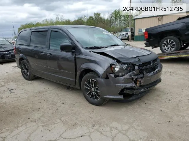 2C4RDGBG1FR512735 2015 Dodge Grand Caravan Se