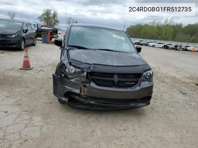 2C4RDGBG1FR512735 2015 Dodge Grand Caravan Se