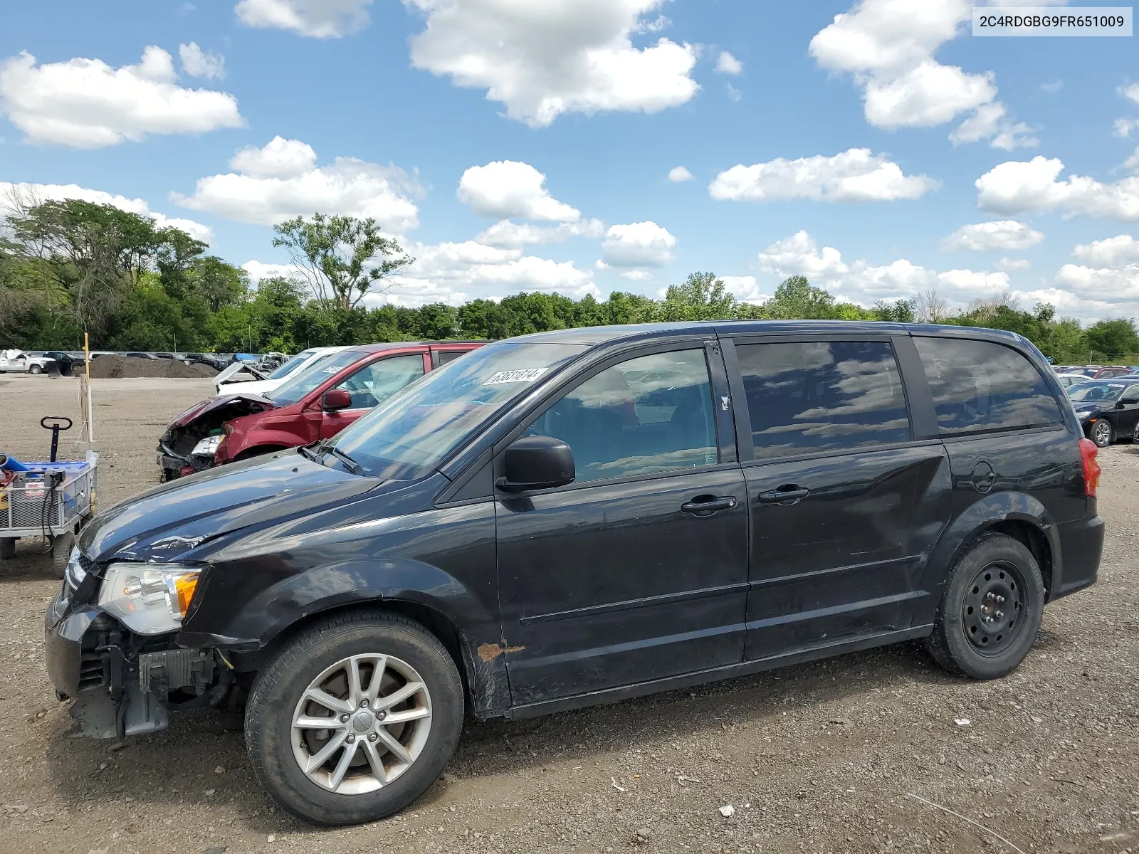 2C4RDGBG9FR651009 2015 Dodge Grand Caravan Se