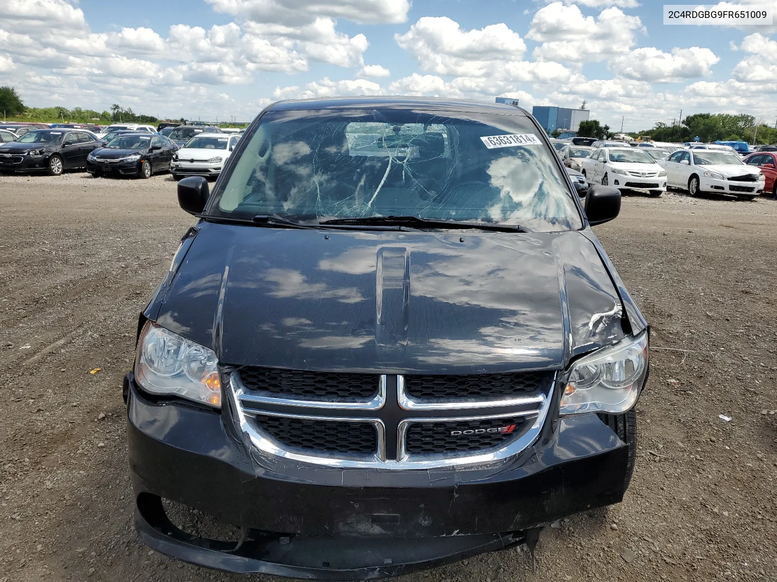 2C4RDGBG9FR651009 2015 Dodge Grand Caravan Se